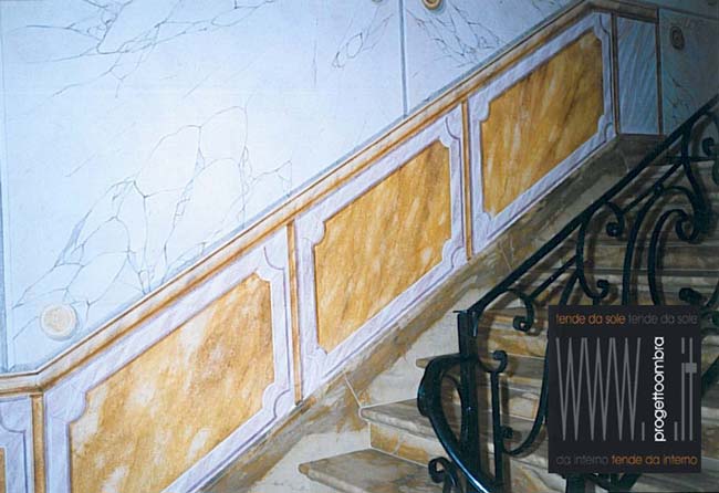 ANCHE IN QUESTO CASO ABBIAMO RICREATO UN FINTO MARMO CHIAMATECI AL 0258315644